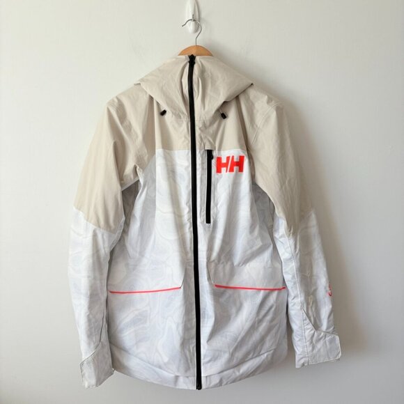 Helly Hansen Powchaser Lifaloft Insulated Ski Snowboard Jacket Large - Picture 7 of 15
